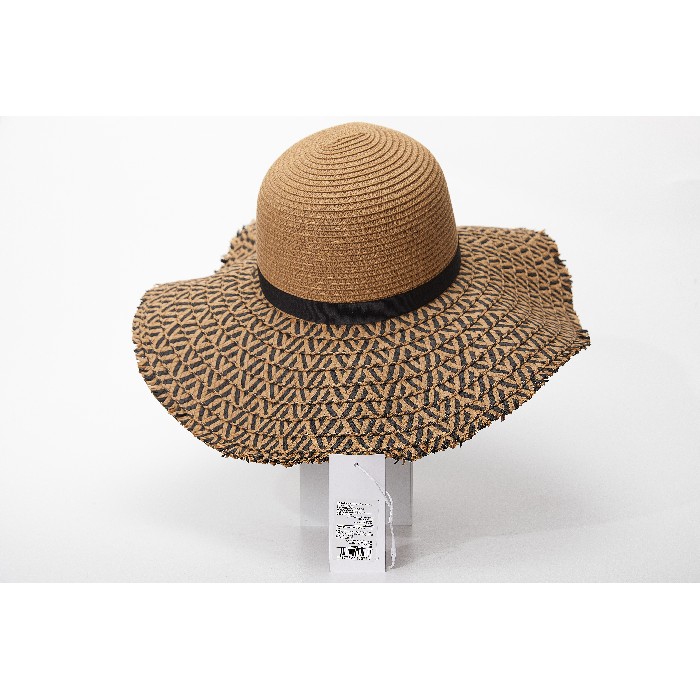 household-goods/clothes-shoes-accessories/mumuso-holiday-style-splicing-straw-hat-brown