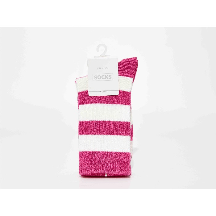 household-goods/clothes-shoes-accessories/mumuso-women's-striped-crew-socks-1-pair