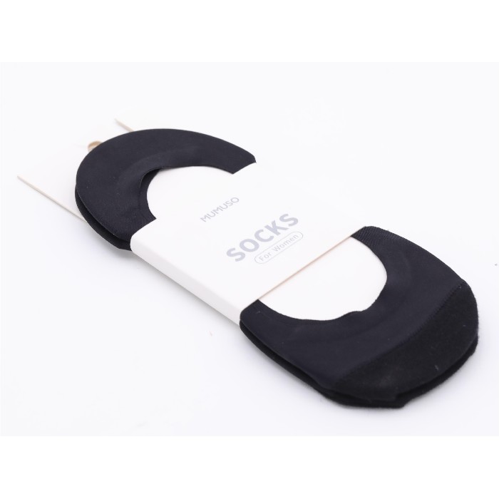 household-goods/clothes-shoes-accessories/mumuso-splicing-silky-no-show-socks-2-pairsblack