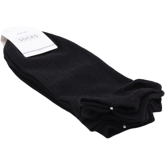 household-goods/clothes-shoes-accessories/mumuso-men-vertical-stripe-low-cut-socks-set-of-2-black