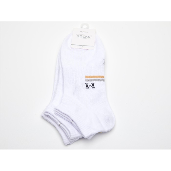 household-goods/clothes-shoes-accessories/mumuso-men's-double-bars-low-cut-socks-3-pairswhite