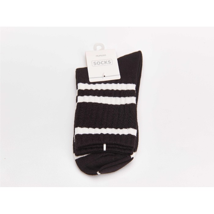 household-goods/clothes-shoes-accessories/mumuso-women's-triple-bars-crew-socks-1-pairblack