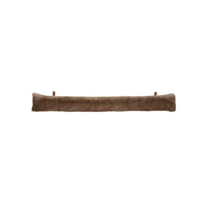 home-textiles/cushions-cushion-covers/atmosphera-door-cushion-fake-fur-brown-12cm-x-90cm