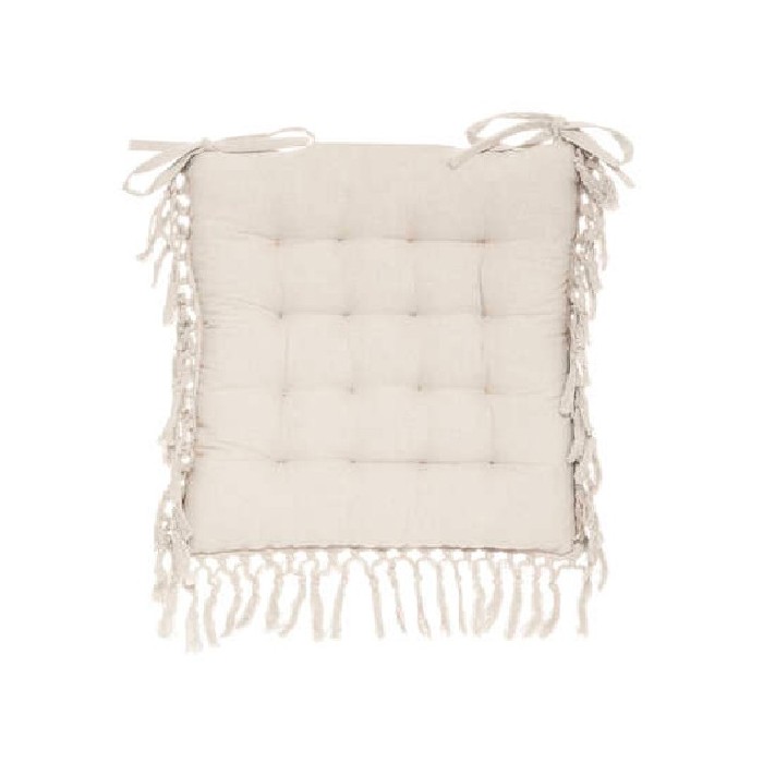 home-textiles/cushions-cushion-covers/atmosphera-chairpad-cotton-macra-ivory-40cm-x-40cm