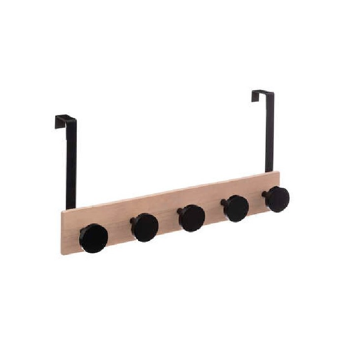 household-goods/clothes-hangers/5five-wood-black-round-door-hook-with-5-hooks