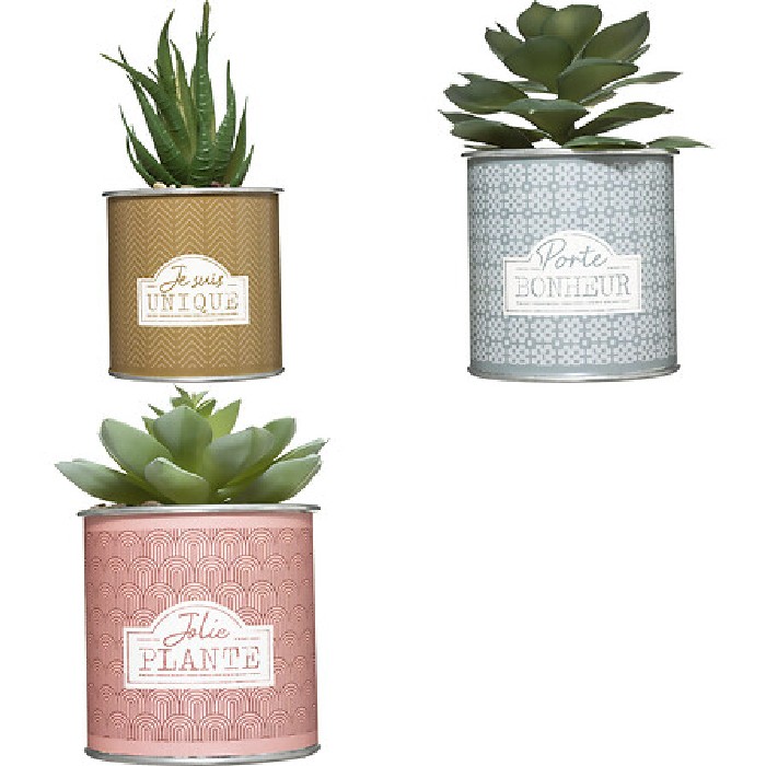 home-decor/artificial-plants-flowers/atmosphera-plant-with-metal-pot-h18cm-3-assorted