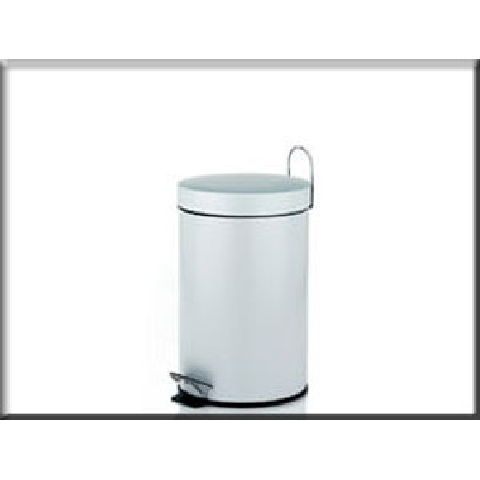 household-goods/bins-liners/kela-pedal-bin-white-3l