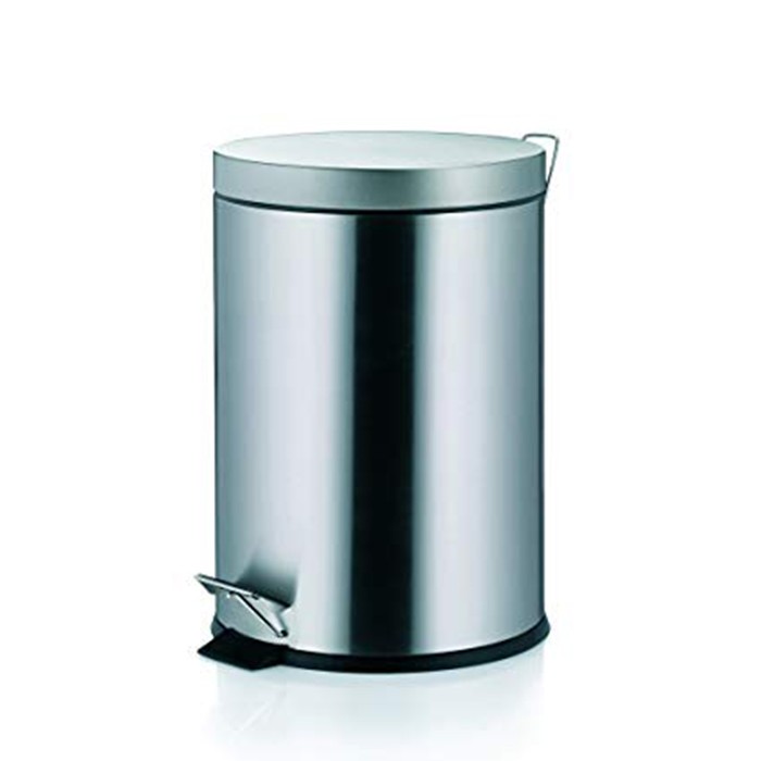 household-goods/bins-liners/kela-pedal-bin-matt-silver-18172