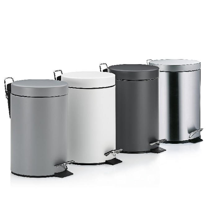 household-goods/bins-liners/kela-pedal-bin-matt-silver-18172