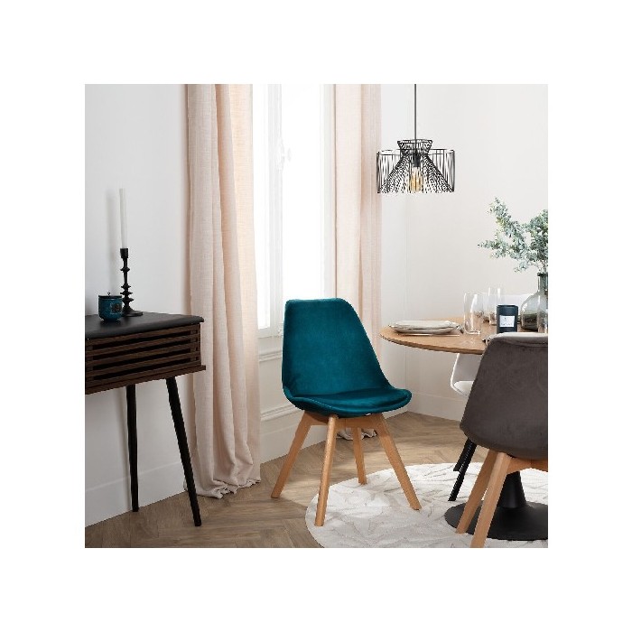 dining/dining-chairs/atmosphera-chair-baya-beech-legs-velvet-duck-blue