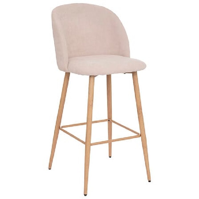 dining/dining-stools/atmosphera-celeste-bar-stool-corduroy-beige