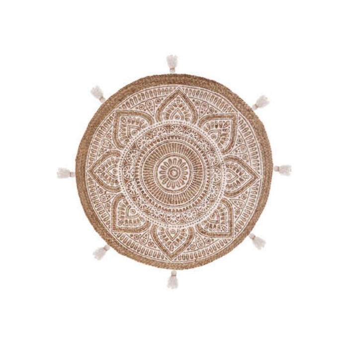 home-textiles/carpets-rugs/atmosphera-rosalie-printed-jute-rug-diameter-78cm