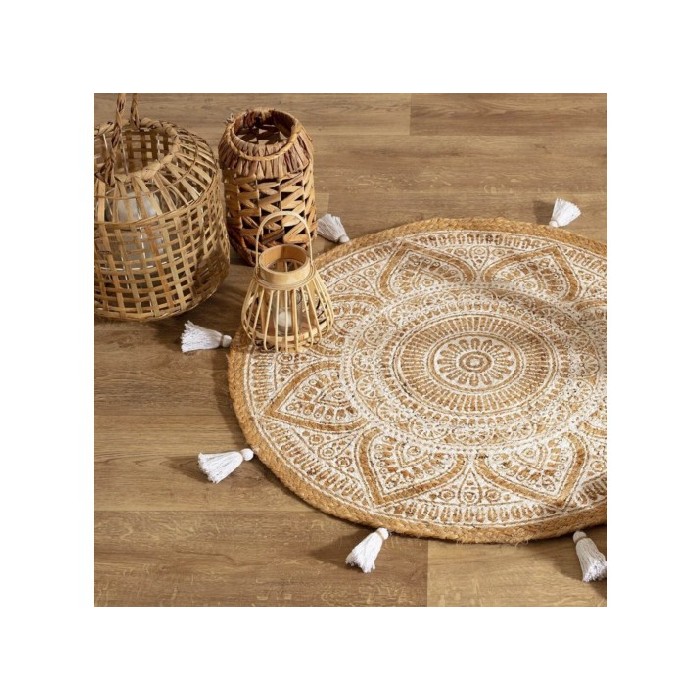 home-textiles/carpets-rugs/atmosphera-rosalie-printed-jute-rug-diameter-78cm
