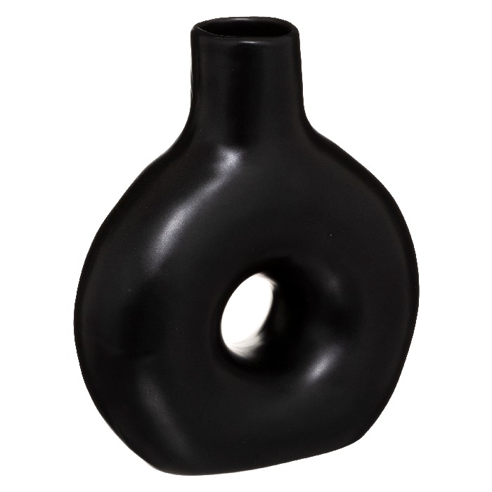 home-decor/vases/atmosphera-vase-mat-ceramic-circle-17cm-x-h21cm