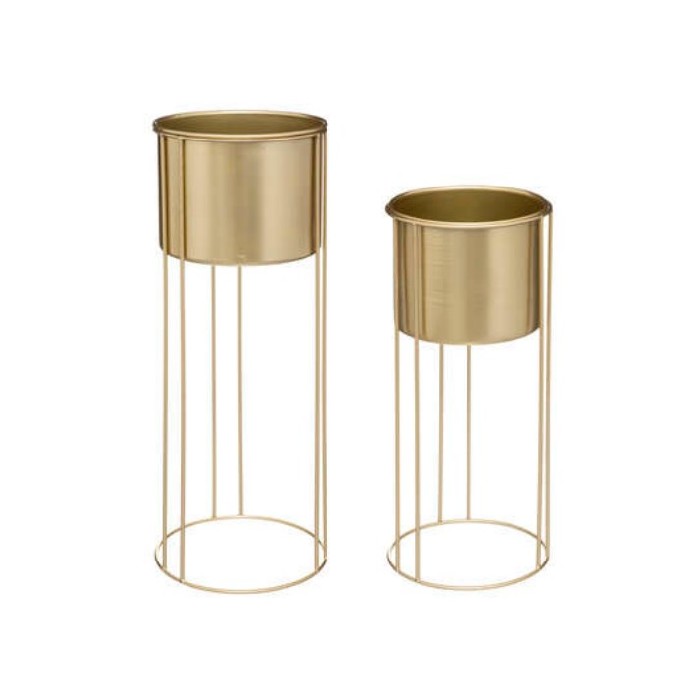 home-decor/indoor-pots-plant-stands/atmosphera-set-of-2-pot-metal-gold-max-height-58cm
