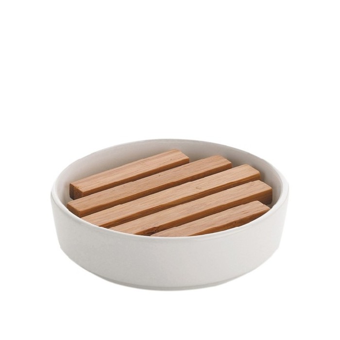 bathrooms/sink-accessories/kela-soap-dish-ceramicststeel-bambo