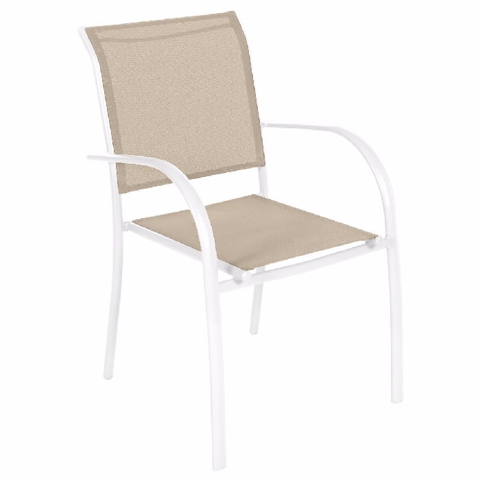 outdoor/outdoor-dining-chairs/hespéride-piazza-stackable-armchair-linenwhite