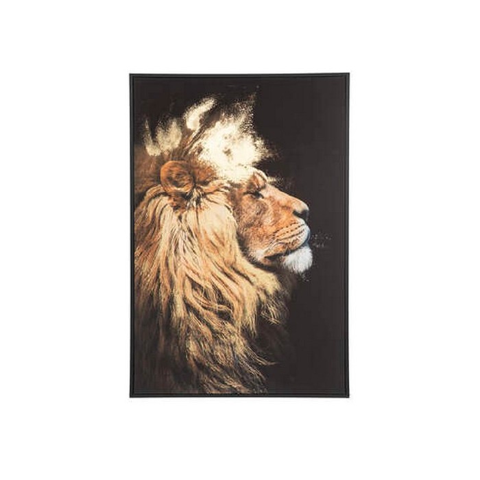 home-decor/wall-decor/atmosphera-print-framed-canvas-lion-wood-60cm-x-90cm