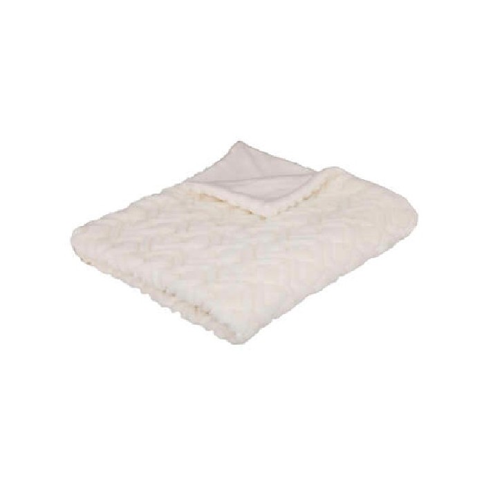 home-textiles/blankets-throws/atmosphera-blanket-fur-emb-mara-white-180cm-x-230cm