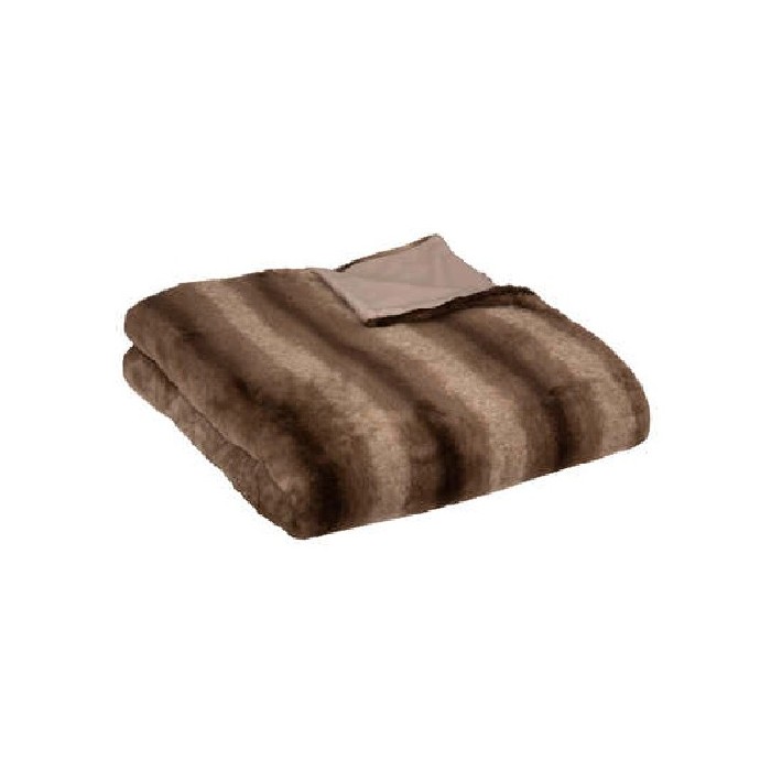 home-textiles/blankets-throws/atmosphera-throw-fur-grizzli-brown-180cm-x-230cm
