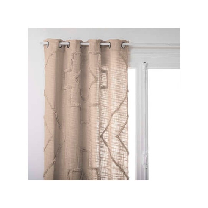 home-textiles/curtains-blinds/atmosphera-curtain-cot-tuf-inca-ivory-130cm-x-260cm
