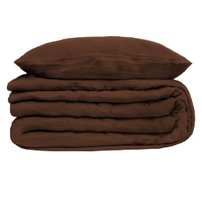 home-textiles/bedspreads-duvets-quilts/atmosphera-duvet-set-double-gaze-brown-240cm-x-220cm