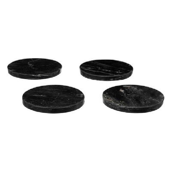tableware/placemats-coasters-trivets/sg-secret-de-gourmet-black-marble-coasters-set-of-4-diameter-10cm