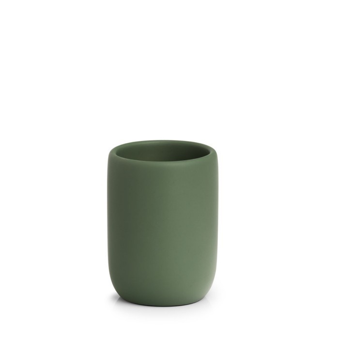 bathrooms/sink-accessories/zeller-tumbler-modern-polyresin-sage-green