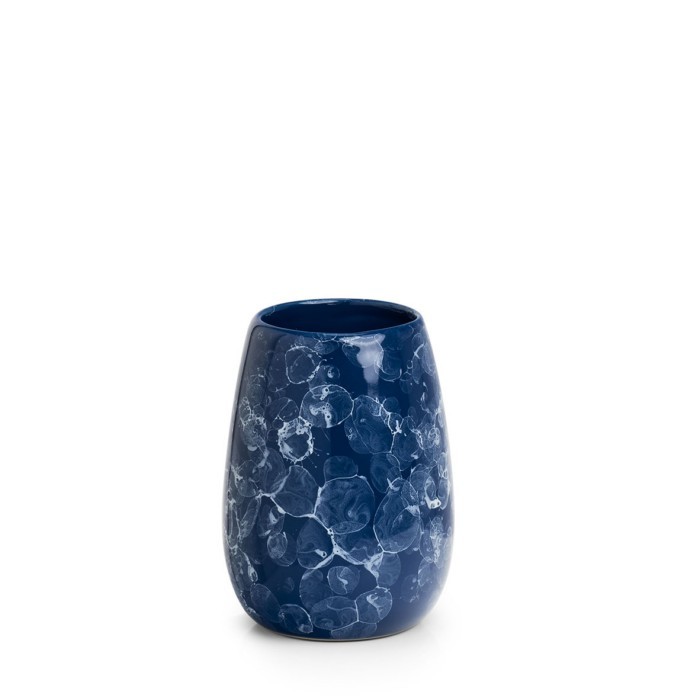 bathrooms/sink-accessories/zeller-tumbler-blue-marble-ceramic-blue