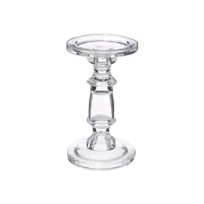 home-decor/candle-holders-lanterns/atmosphera-clear-glass-candle-holder-height-19cm