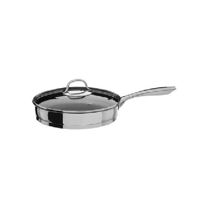 kitchenware/pots-lids-pans/5five-28cm-coatg-resilience-pan-and-lid-stainless-steel