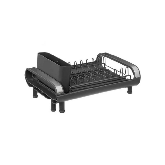 kitchenware/dish-drainers-accessories/5five-dish-drainer-black-49cm-x-20cm-x-13cm
