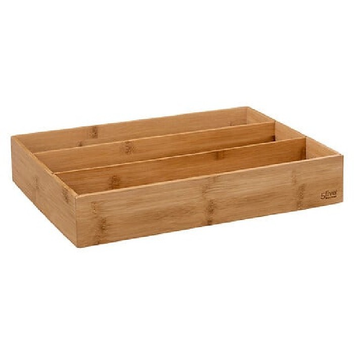 kitchenware/dish-drainers-accessories/5five-bamboo-utensil-holder-3-compartments