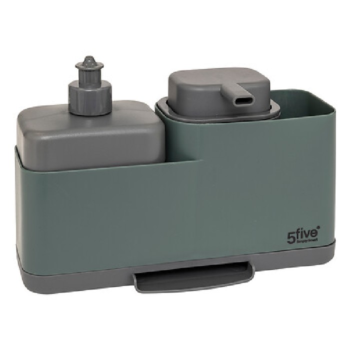 kitchenware/miscellaneous-kitchenware/5five-soap-dispenser-with-organizer-neo2-green