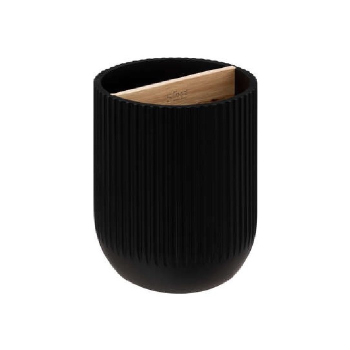 kitchenware/dish-drainers-accessories/5five-2-compartment-utensil-pot-blackwood