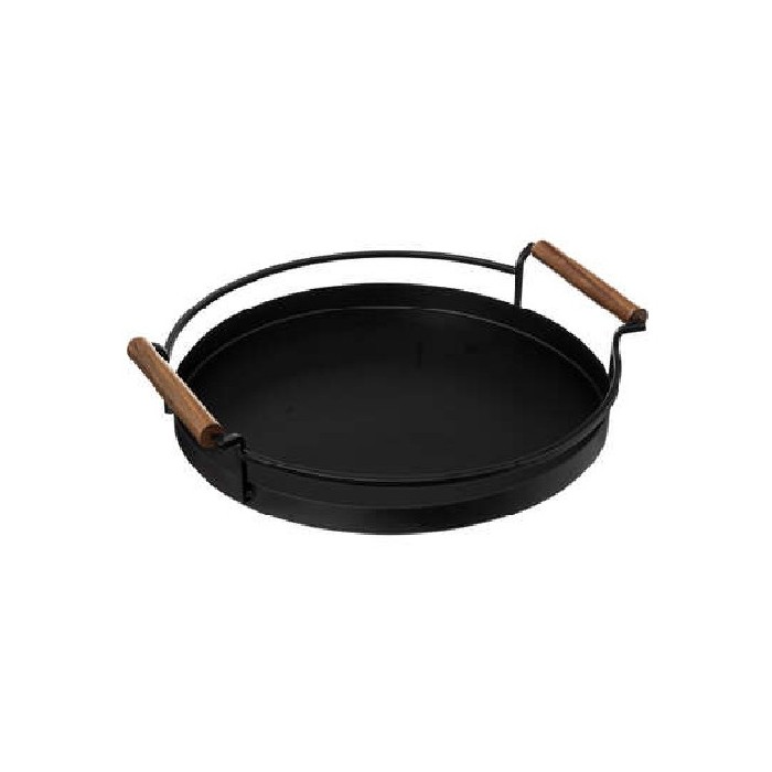 tableware/serveware/5five-metal-and-acacia-round-tray-36cm