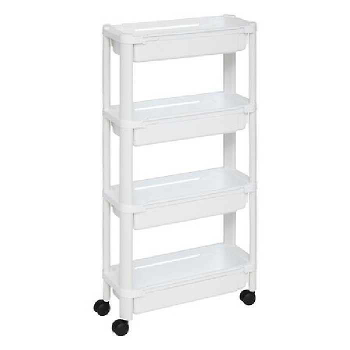 kitchenware/racks-holders-trollies/5five-white-4-extendable-pp-trolley