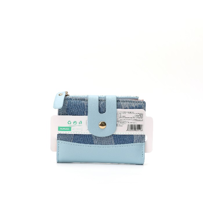 household-goods/clothes-shoes-accessories/mumuso-short-denim-bifold-wallet-light-blue