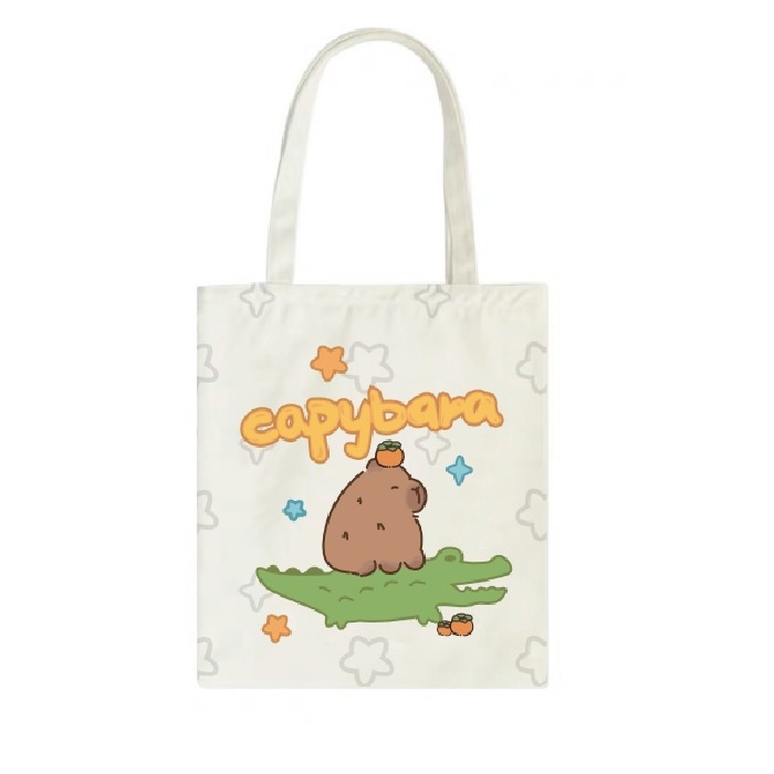 household-goods/shopping-trolleys-bags/mumuso-canvas-tote-bag-calm-capybara