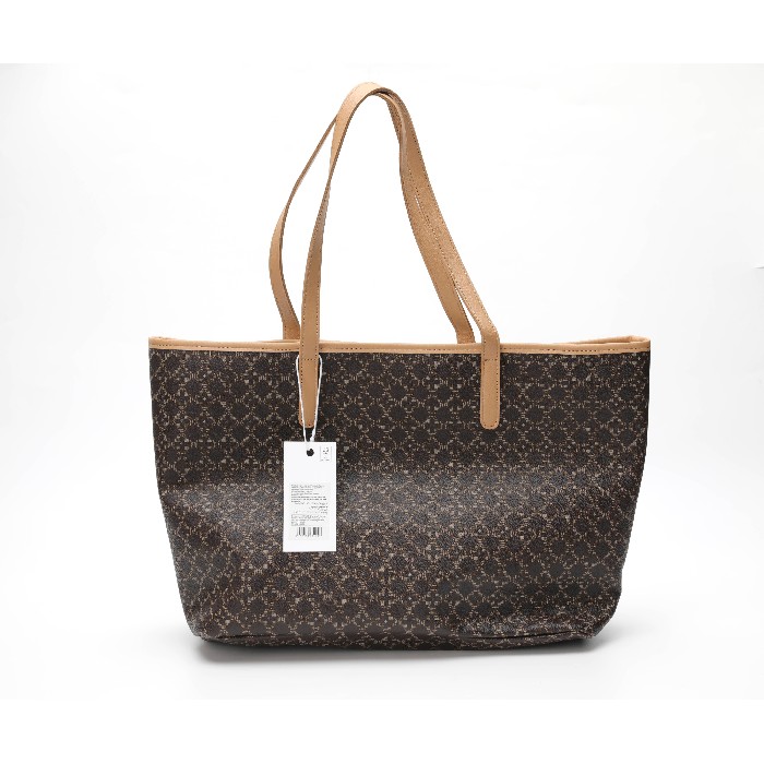 household-goods/clothes-shoes-accessories/mumuso-large-capacity-flower-printed-commuter-tote-bag-coffee