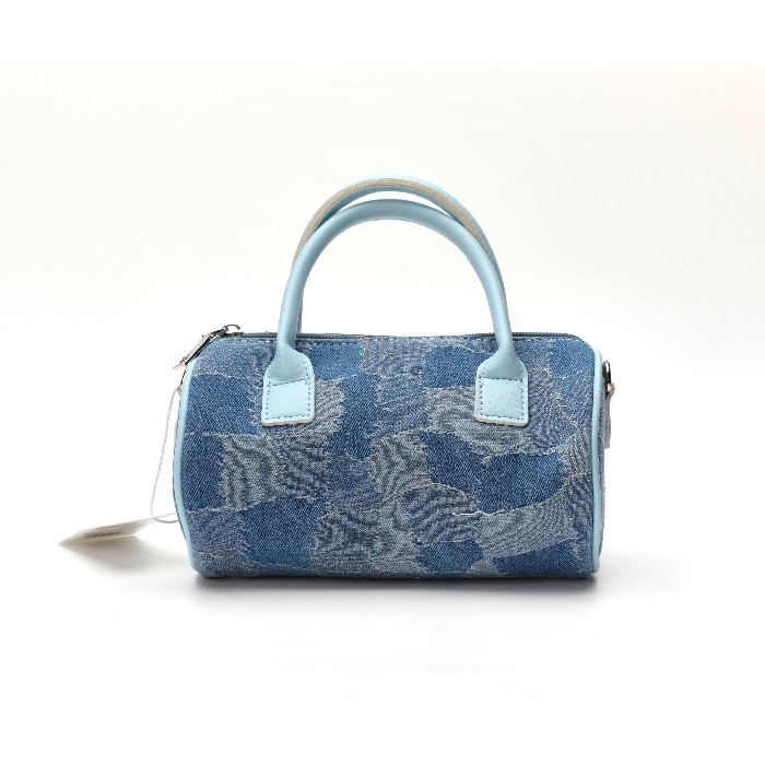 household-goods/clothes-shoes-accessories/mumuso-cylindrical-denim-crossbody-handbag-light-blue