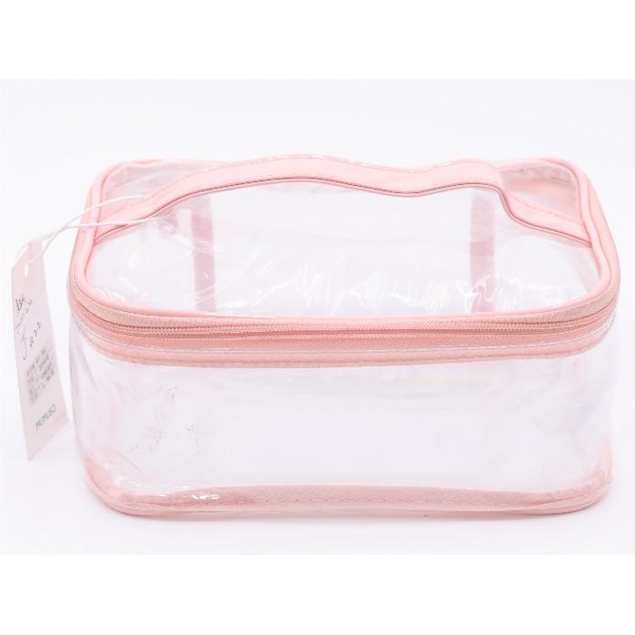 household-goods/clothes-shoes-accessories/mumuso-portable-transparent-toiletry-bag-pink