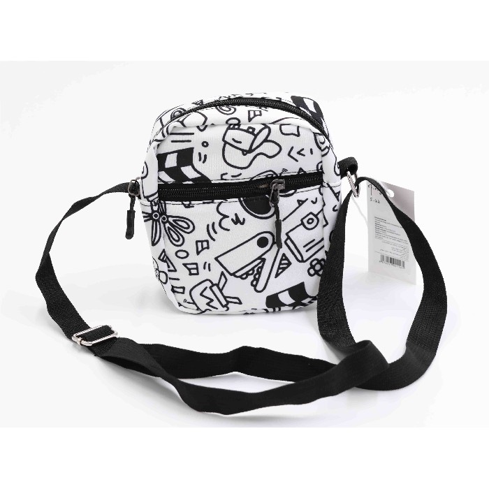 household-goods/clothes-shoes-accessories/mumuso-crossbody-bag-with-interesting-graffiti-black