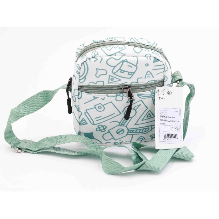 household-goods/clothes-shoes-accessories/mumuso-crossbody-bag-with-interesting-graffiti-green