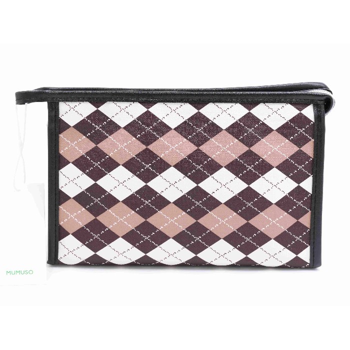 household-goods/clothes-shoes-accessories/mumuso-chequered-makeup-bag-trapeziumcamel
