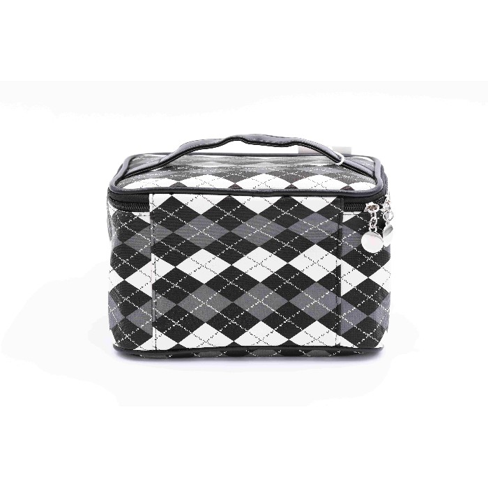 household-goods/clothes-shoes-accessories/mumuso-chequered-cosmetic-case-black