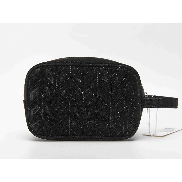 household-goods/clothes-shoes-accessories/mumuso-herringbone-cosmetic-bag-black