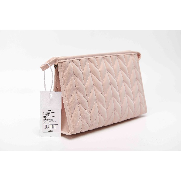 household-goods/clothes-shoes-accessories/mumuso-herringbone-trapezoid-cosmetic-bag-pink