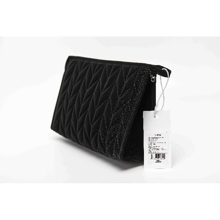 household-goods/clothes-shoes-accessories/mumuso-herringbone-trapezoid-cosmetic-bag-black