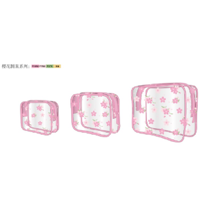 household-goods/clothes-shoes-accessories/mumuso-3-piece-transparent-makeup-bag-set-cherry-blossom